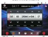 BLAUPUNKT Memphis 440BT - EX-FACTORY SETUP (For ex-factory setting only & not available for user setup) EX-FACTORY SETUP MENU - 15