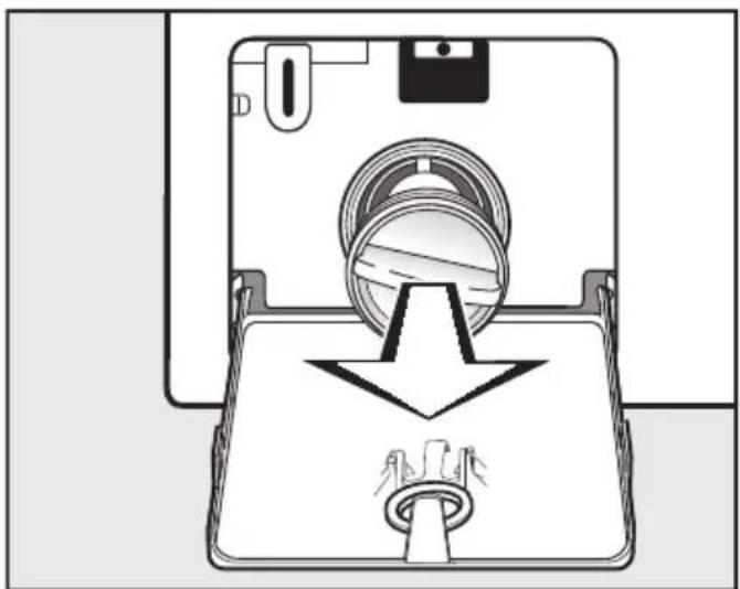 MIELE WED 125 WCS - Filteret tømmes - 2