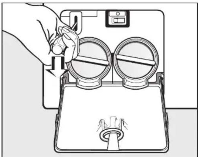 MIELE WEF 365 WCS - Døren åbnes - 1