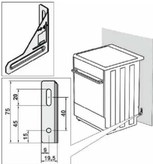 GORENJE EIT5355WP - FOREBYGGELSE AF VÆLTNING (mm) - 2