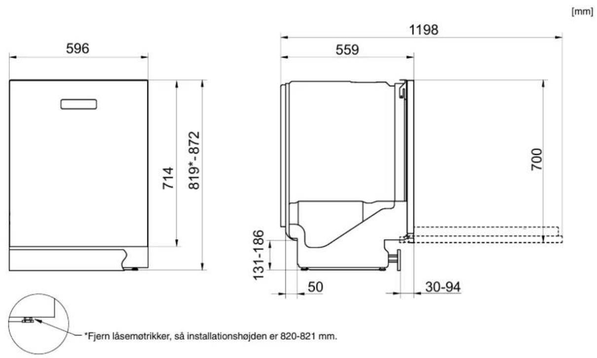 ASKO DBI444IB - Tekniske oplysninger - 1