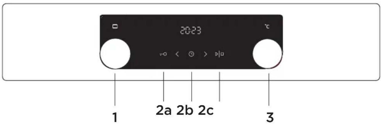 GORENJE EIT6155WP - BETJENINGSPANEL - 1