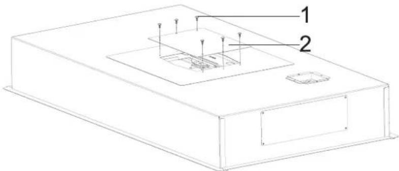 SILVERLINE SM 4229 - Alternativ motor kabinet placering - 6