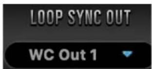 LOOP SYNC OUT WC Out 1