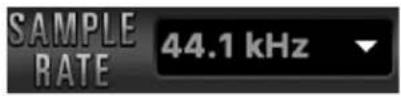 Antelope Goliath HD Gen 3 - Sample Rate - 1