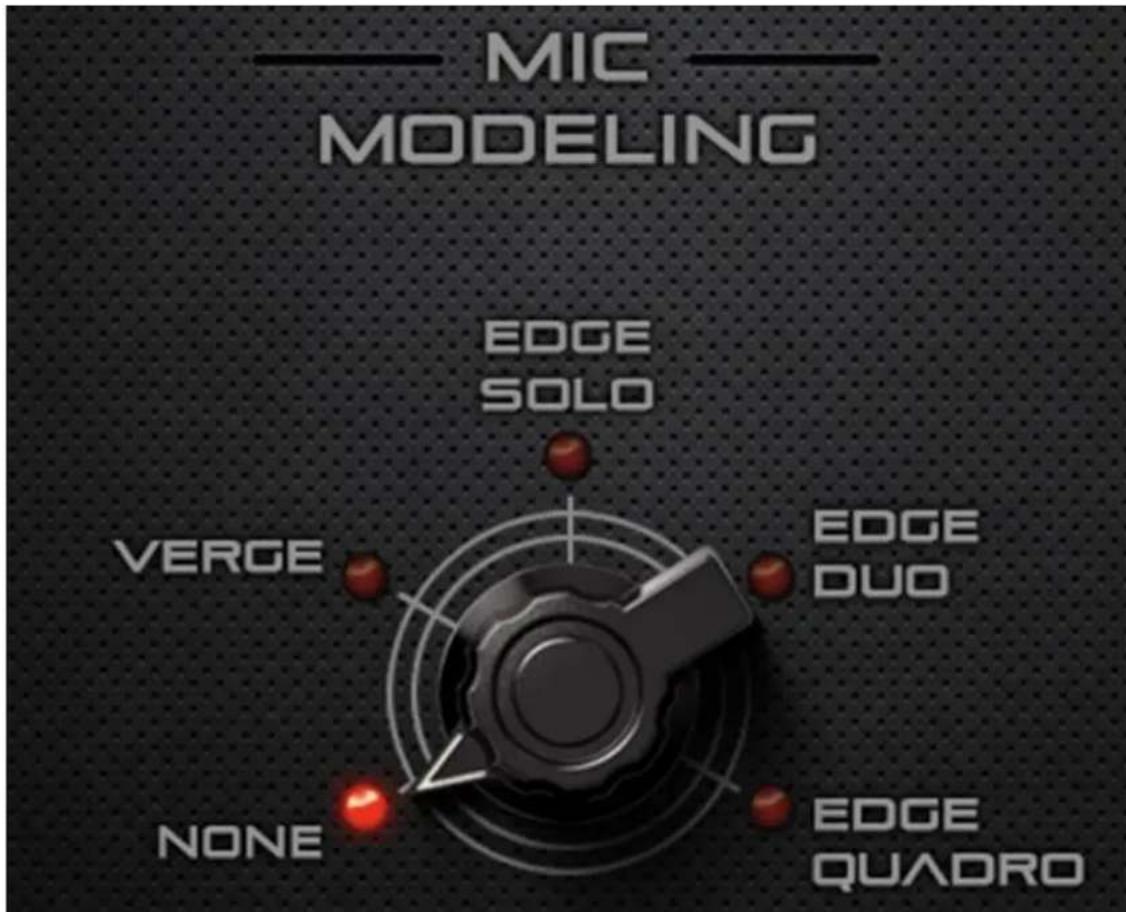 MIC MODELING EDGE SOLO VERGE EDGE DUO NONE EDGE QUADRO