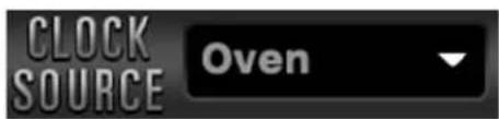 CLOCK SOURCE Oven