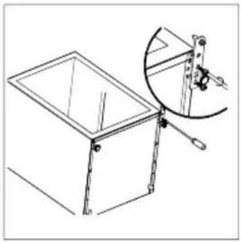 Exquisit KB05-V-040FW - Reverse Door - 5