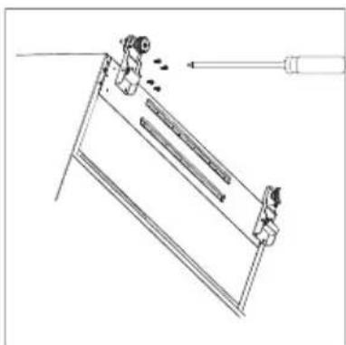 Exquisit SBS236-040FB - Démontage des portes - 5