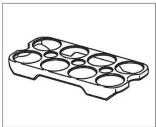 Exquisit KGC232-60-E-040EW - Egg tray - 1