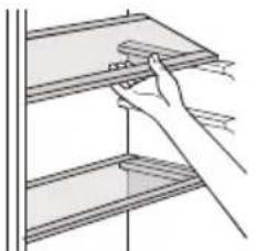 Exquisit KGC232-60-E-040EW - Movable shelves - 1