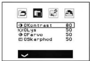 OKontrast 80 OLYs 50 OFarve 50 OSkarphed 50