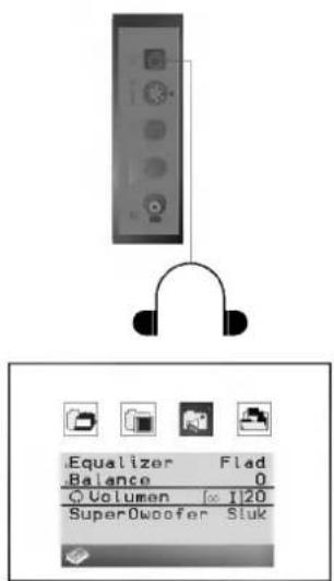 Equalizer Flad Balance 0 Volume 120 SuperOwoofer Sluk