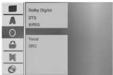Dolby Digital DTS MPEG Vocal DRC