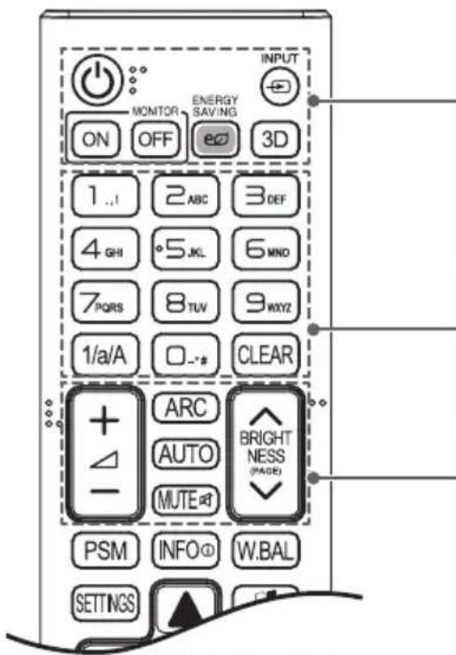 LG 55SH7DD - FJERNBETJENING - 2