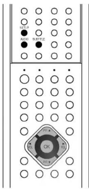 LG KF-21FC70RX - Selecting a audio language (STOP mode only) - 1