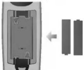 LG KF-21FC70RX - Battery installation - 1