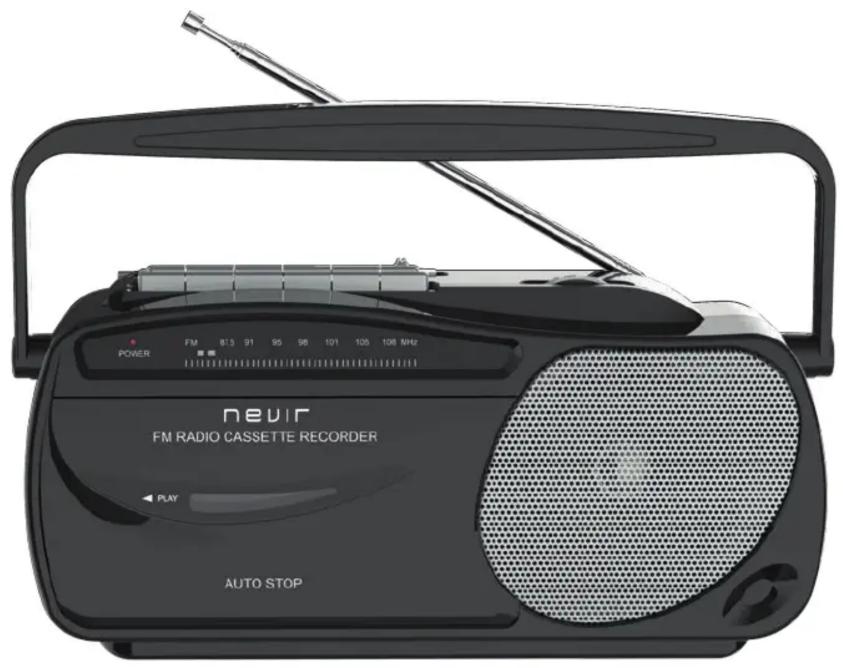 NEUIR FM RADIO CASSETTE RECORDER AUTO STOP