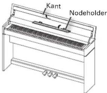 ROLAND DP-90 - Åbne klaverlåget - 2