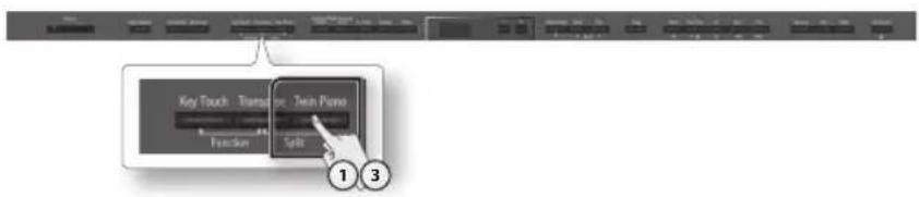ROLAND DP-90 - Bestem Splitpunktet - 3