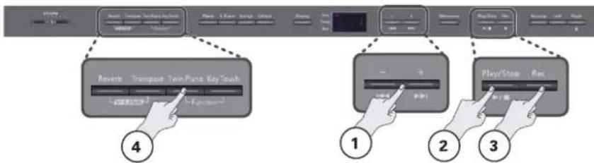 ROLAND DP-990F - Gem din optagelse - 4