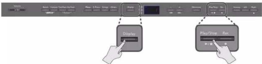 ROLAND DP-990F - Afspil alle sange - 1