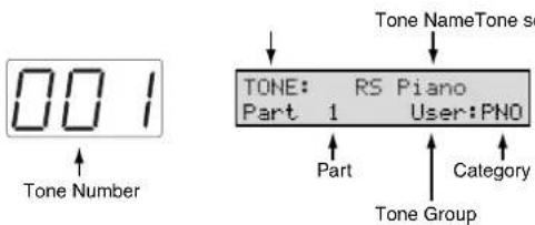 ROLAND RS-5 - LYDKATEGORIER OG S∅GEFUNKTION - 1