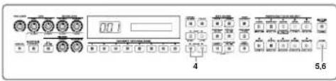 ROLAND RS-5 - BRUG FABRIKSINDSTILLINGER - 3