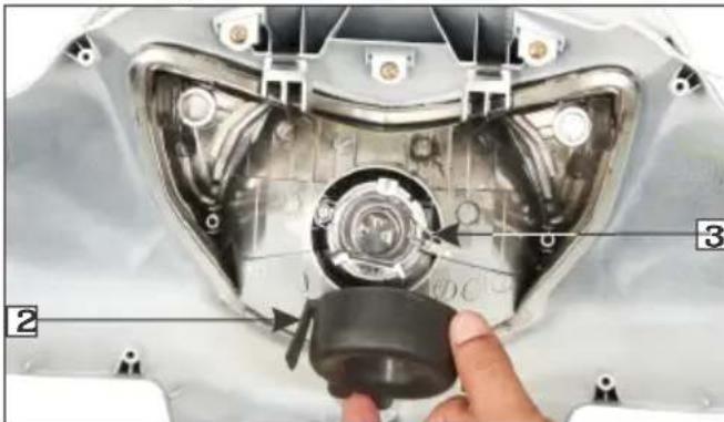 HERO Maestro Edge 125 (2020) - Headlamp connector - 1