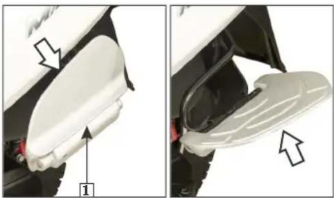 HERO Maestro Edge 125 (2020) - Women pillion step (Optional) - 1