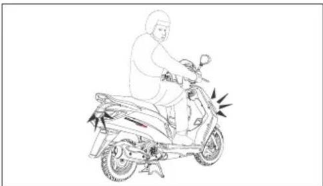 HERO Maestro Edge 125 (2020) - RIDING - 3