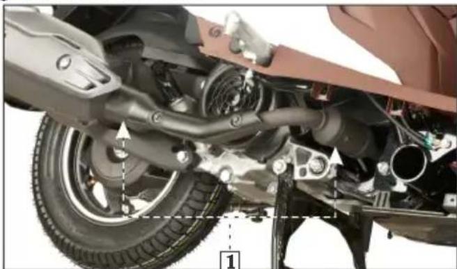 HERO Maestro Edge 125 (2020) - CATALYTIC CONVERTER - 1