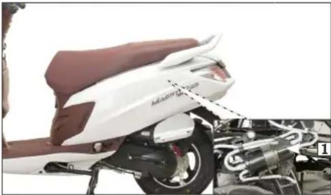 HERO Maestro Edge 125 (2020) - EVAPORATIVE EMISSION CONTROL SYSTEM - 1