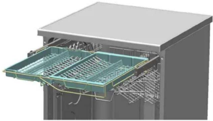 SMEG LSP433PXIN - FYLDNING AF DEN ∅VERSTE KURV - 4