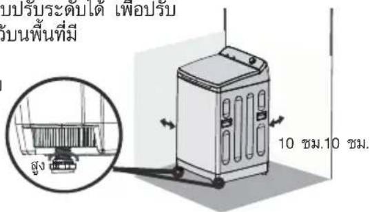 บรับระดับได้ เพื่อปรับ รับนพื้นที่มี 10 ชม.10 ชม.