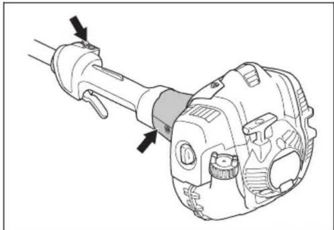HUSQVARNA 525LX - Slik kontrollerer du gassregulatorsperren - 8