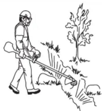 HUSQVARNA 525LX - Sikkerhedsinstruktioner for drift - 2