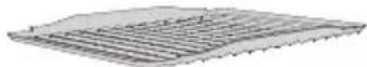MIELE H 7160 BP - Grill- og stegeplade HGBB 71 - 1
