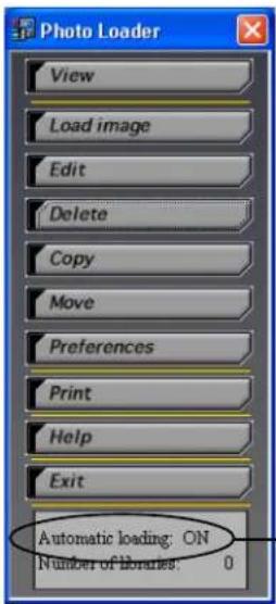 CASIO Photo Loader - 點擊 [Exit]，重新啟動 Photo Loader。(沒有必要重啟動，除非設定有所改變)。 - 1