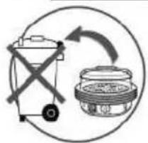Diagram showing a crossed-out box and a container with a cross, indicating a process or disposal concept.