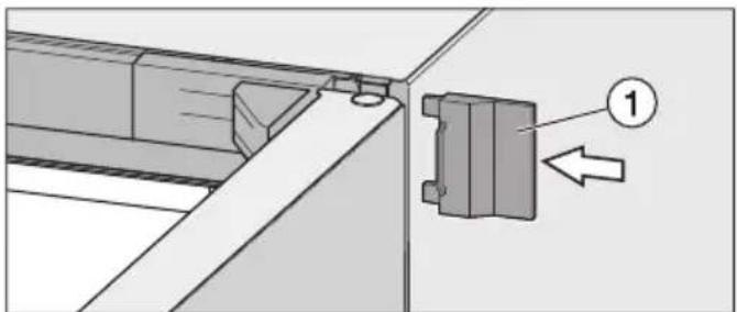 MIELE KFN 29493 DE edtcs - De øverste afdækninger sættes på - 2