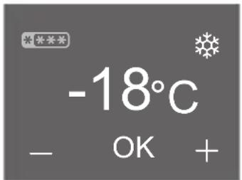 MIELE KFN 29493 DE edtcs - Temperaturen indstilles - 2