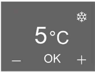 5°C - OK +