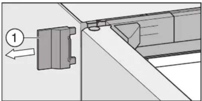 MIELE KFN 29493 DE edtcs - De øverste afdækninger tages af - 1