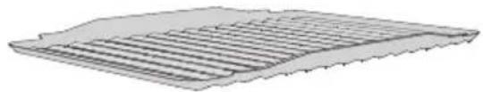 MIELE H 2752 BP - Grill- og stegeindsats HGBB 71 - 1