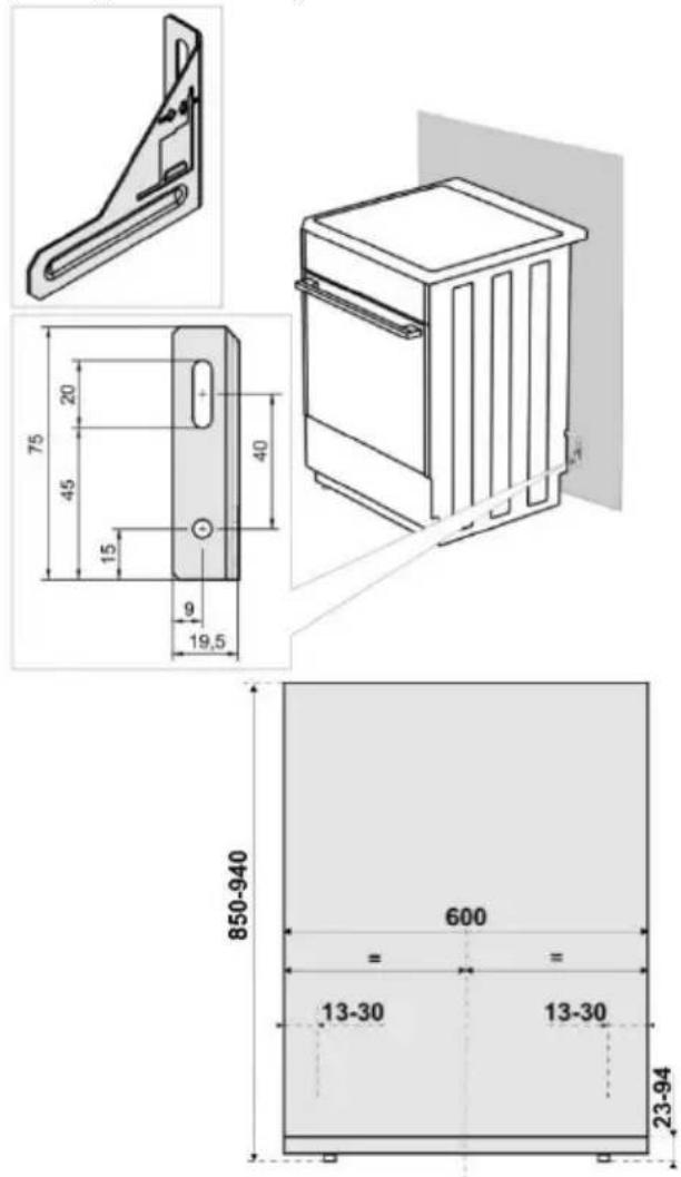 GORENJE EITP9576WP - INSTRUKTIONER OM MONTERING OG TILSLUTNING - 2