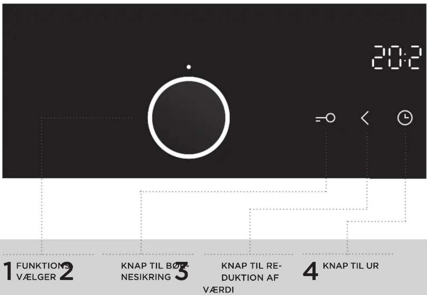GORENJE BOE738B - BETJENINGSPANEL - 1