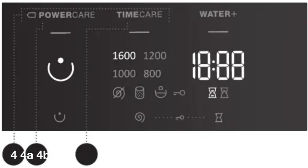 GORENJE WEI94CS - TRIN 4: VALG AF INDSTILLINGER - 1