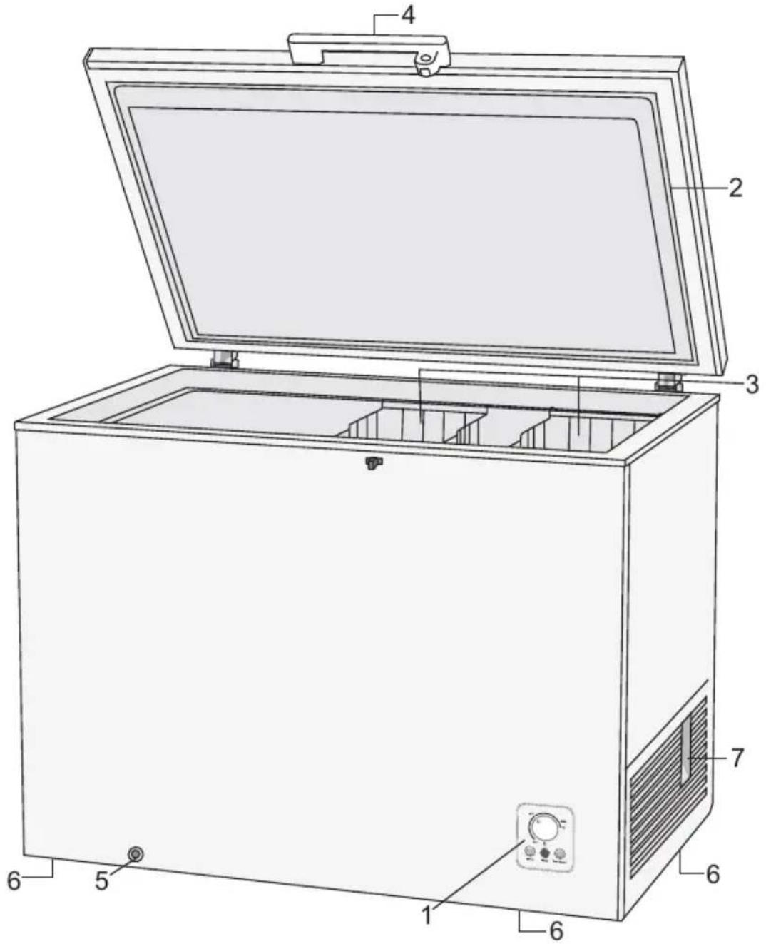 GORENJE FH302CW - Beskrivelseafapparatet - 1