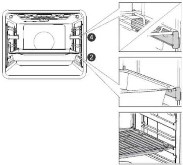 GORENJE BO6717E03W - Fasteteleskopskinner - 1
